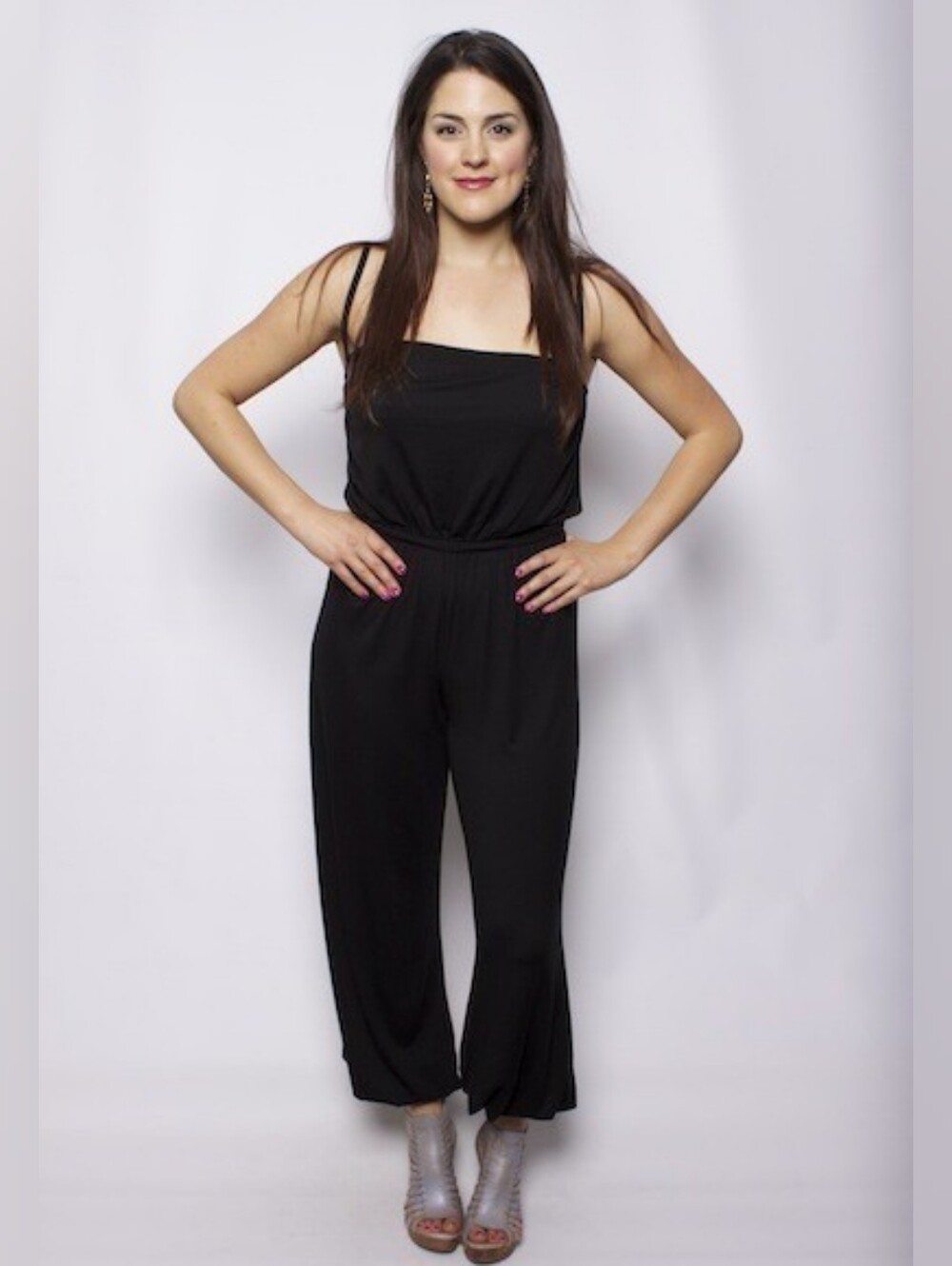 Rachel Pally Telly Jumpsuit In Black Size M